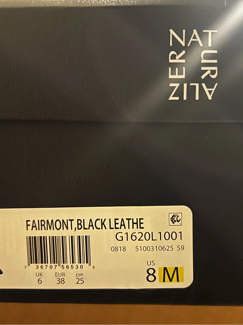 Naturalizer Fairmont Black Leather Boots Booties